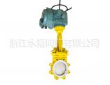 电动衬氟刀闸阀PZV943F